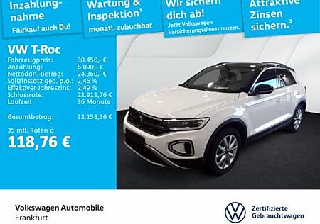 VW T-Roc gebraucht kaufen VW T-Roc Volkswagen 2.0 TDI DSG Goal Navi LEDPlus DAB+ FrontAssist