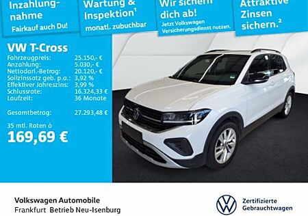 VW T-Cross gebraucht kaufen VW T-Cross Volkswagen 1.0 TSI DSG Goal Navi LED DAB+ FrontAssist