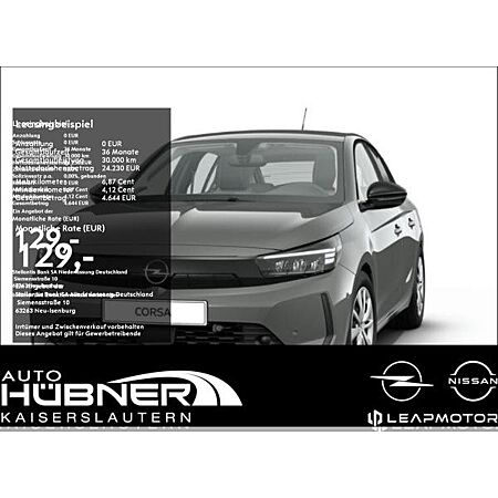 Opel Corsa leasen Opel Corsa leasen