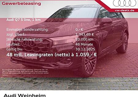 Audi Q7 SUV S line TFSI e quattro tiptronic