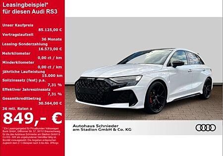 Audi RS3 Sportback 2.5 TFSI quattro HUD+PANO+NAVI+LEDER+MATRIX-LED