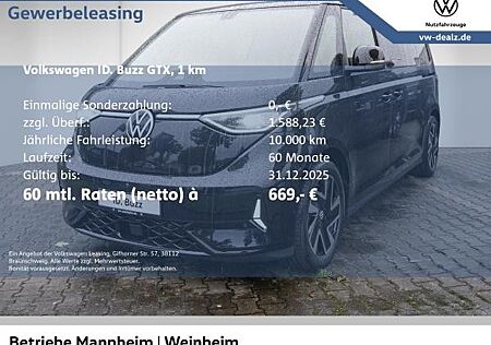 VW ID.BUZZ gebraucht kaufen VW ID.BUZZ Volkswagen GTX 4MOTION langer Radstand LED AHK Navi