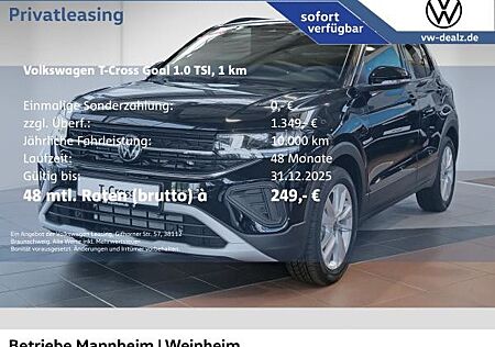VW T-Cross gebraucht kaufen VW T-Cross Volkswagen GOAL 1.0 TSI DSG Navi Klima DAB APP USB
