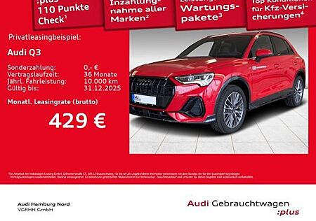 Audi Q3 gebraucht kaufen Audi Q3 35 TFSI S line S tronic LED Navi Sound Optik