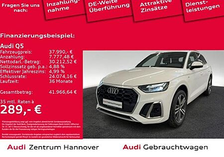 Audi Q5 S line 40 TDI quattro LED Navi Teilleder Sportsitze