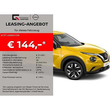Nissan Juke leasen