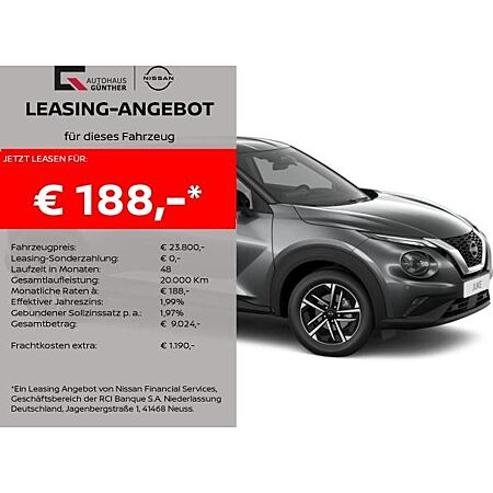 Nissan Juke leasen