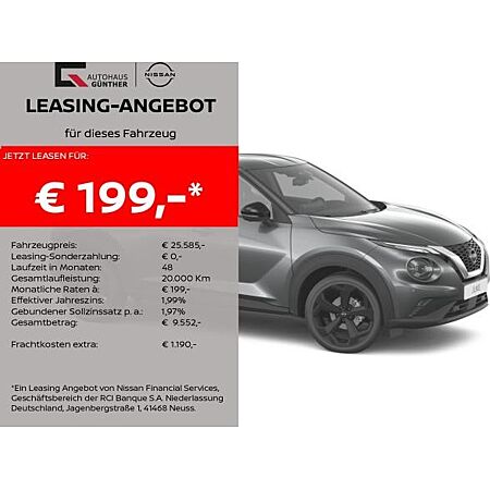Nissan Juke leasen