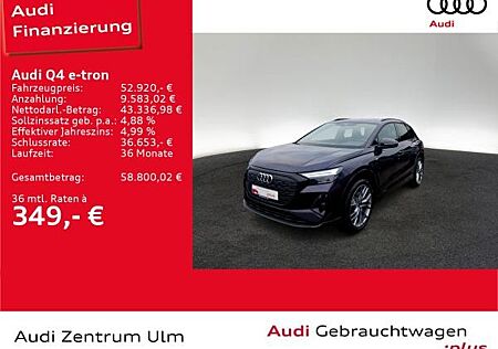 Audi Q4 e-tron 45 S-Line 21 AHK HuD NAVI PANO RFK WÄPU