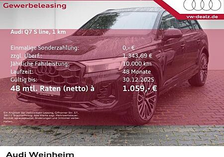 Audi Q7 SUV S line TFSI e quattro tiptronic