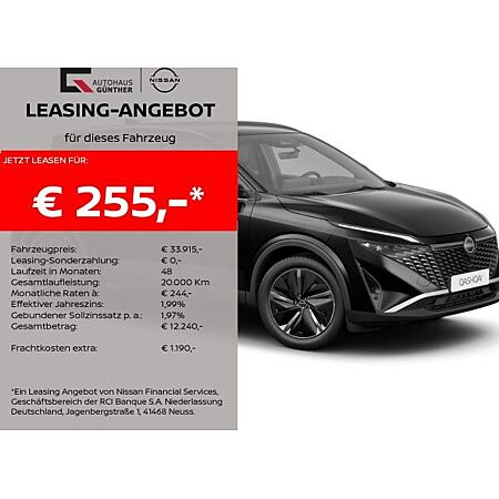 Nissan Qashqai leasen