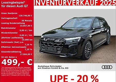 Audi Q7 55 TFSI e quattro S-line+AHK+HUD+PANO+B&O+KAMERA