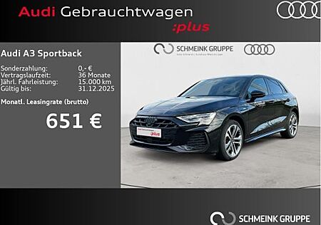Audi A3 Sportback 45 TFSI e S line HUD MATRIX AHK