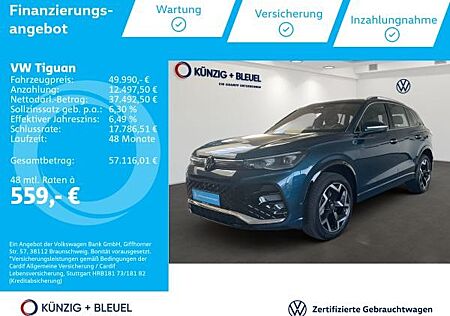 VW Tiguan Volkswagen R-Line 2.0TDI DSG 4Motion +AHK+STDHZ+LEDER+