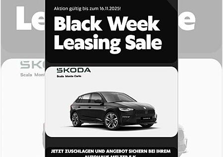 Skoda Scala Monte Carlo #Black-Week# + beh.WSS+Matrix+ACC+
