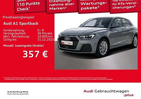 Audi A1 Sportback 25 TFSI S tronic Virtual LED Sitzhzg