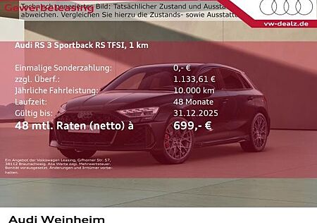 Audi RS3 RS 3 Sportback S-tronic quattro NAVI LED-Matrix