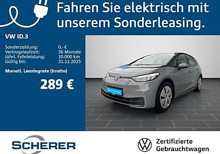 VW ID.3 Volkswagen Pure Performance 55kWh CARPLAY KEYLESS LED NAVI PDC