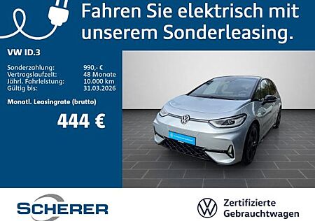VW ID.3 Volkswagen GTX Performance 84kWh 5J Garantie SOH:97% ACC HUD MATRIX RFK WÄRMEPUMPE