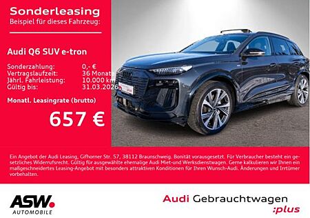 Audi Q6 e-tron Q6 SUV e-tron performance S line NAVI PANO HUD UVP 95885.-Eur// 0,25% Versteuerung ch