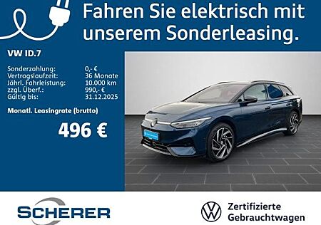 VW ID.7 Volkswagen Tourer *Pro* 77 kWh LED AHK IQ.DRIVE App-Connect HUD