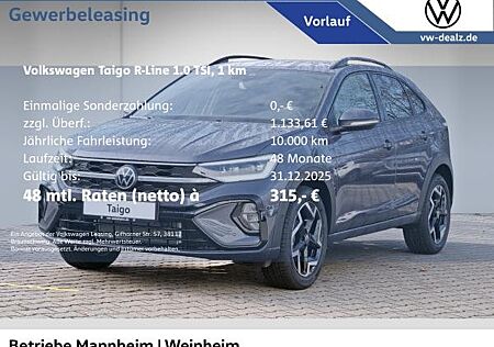VW Taigo Volkswagen R-Line 1.0 TSI DSG NAVI AHK LED APP