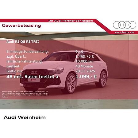 Audi RS Q8 leasen