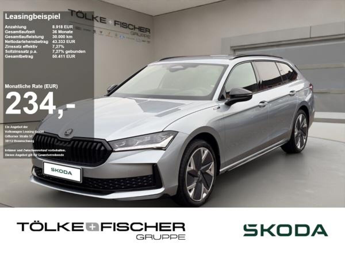 Skoda Superb SOFORT VERFÜGBAR! Combi Sportline Navi DCC ACC AHK eSitz bild