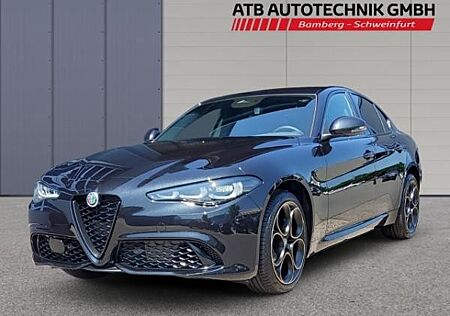 Alfa Romeo Giulia Benzin Intensa, Navi, Leder, Totwinkel, SHZ. Black Deal, Gewerbe