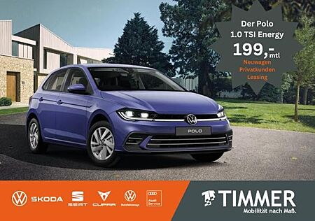 VW Polo Volkswagen 1.0 TSI ENERGY Verfügbar ab 04/2026 GJR*Rear View*LED*