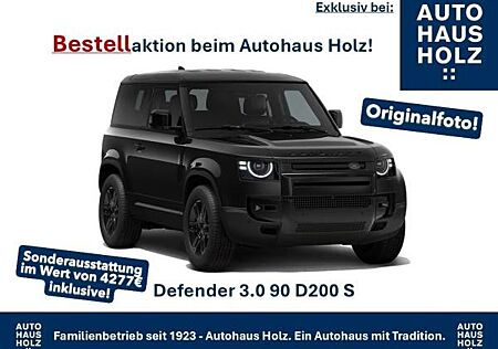 Land Rover Defender FACELIFT NEUWAGENAKTION 90er! 19ZOLL SCHWARZ - SCHWARZ PAKET - 360 KAMERA - SHZ - RESERVESPERRE - AB