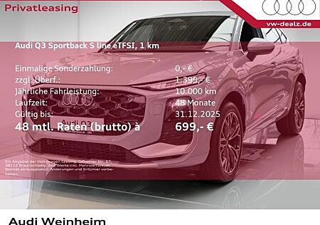 Audi Q3 Sportback e-hybrid S tronic