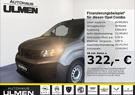 Opel Combo Sofort Verfügbar ELEKTRO Cargo Klima el.SP eFH BC LED Rückfahrkam. Temp PDCv+h Freisprech BT Spieg.