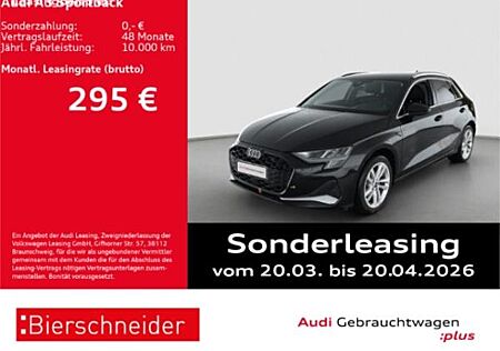 Audi A3 Sportback 30 TFSI advanced HuD SONOS CAM 17 "Winterleasing ab dem 16.01.2026"
