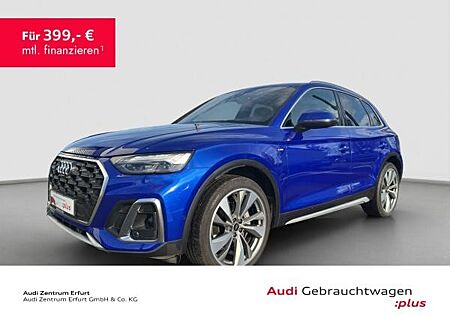 Audi Q5 55 TFSI e quattro S-tronic S line Matrix Luftfahrwerk Matrix AHK HuD ACC Totwinkel Nappa