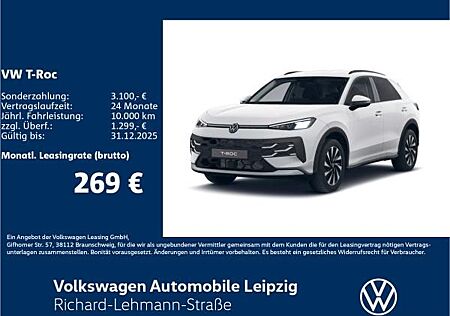 VW T-Roc Volkswagen Life 1.5 l eTSI DSG*CLIMA*NAVI*GJR