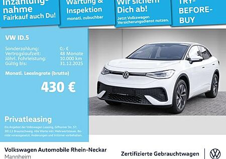 VW ID.5 Volkswagen Pro GAR2030 Navi Pano Wärmepumpe uvm