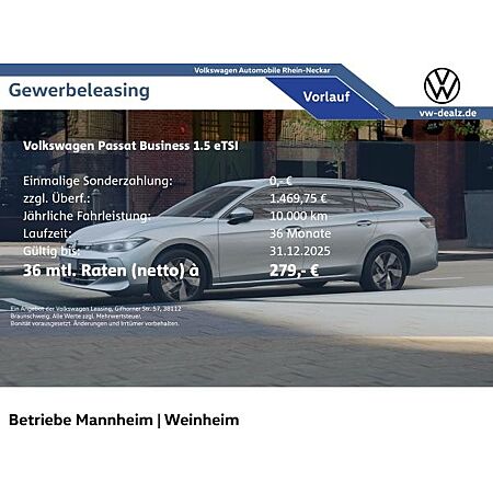 VW Passat leasen