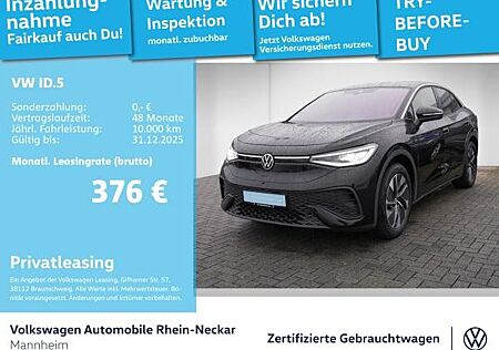 VW ID.5 Volkswagen Pro GAR 2030 Navi ACC IQ Light Wärmepumpe uvm