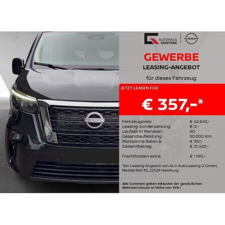Nissan Primastar leasen