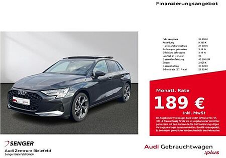 Audi A3 Sportback Advanced 30 TFSI Pano. B&O HUD AHK