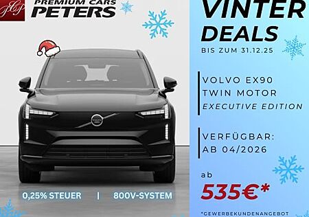 Volvo EX90 Twin Motor Plus Executive Edition / 800V + 0,25% - Versteuerung / Gewerbeleasing