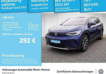 VW ID.4 Volkswagen Pure GAR2030 Navi PDC IQ Light Wärmepumpe uvm