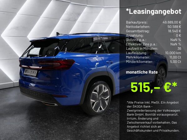 Skoda Kodiaq 2.0 TDI 4X4 Sportline NAVI ACC HUD PANO *873* bild 3
