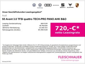 Audi S5 Menschen mit Behinderung/Presse/Freiberufler Avant 3.0 TFSI TECH-PRO PANO AHK B&O bild 3