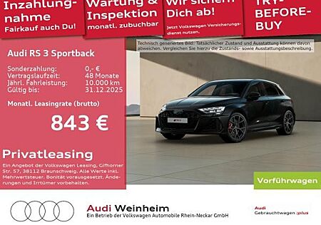 Audi RS3 RS 3 Sportback 2.5 TFSI quattro Pano Navi Kamera uvm