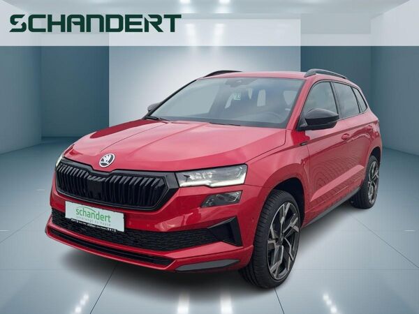 Skoda Karoq 1.5 TSI Sportline DSG Matrix Navi PLA Klimaauto🚀Sofort-Verfügbar🚀Autohaus-Schandert Top-Deal✨ bild 1