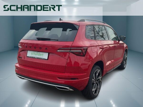 Skoda Karoq 1.5 TSI Sportline DSG Matrix Navi PLA Klimaauto🚀Sofort-Verfügbar🚀Autohaus-Schandert Top-Deal✨ bild 4