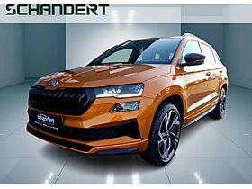 Skoda Karoq 1.5 TSI Sportline DSG Matrix Navi AHK Klimaauto🚀Sofort-Verfügbar🚀Autohaus-Schandert Top-Deal✨