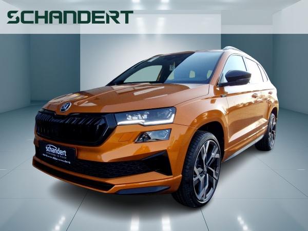 Skoda Karoq 1.5 TSI Sportline DSG Matrix Navi AHK Klimaauto🚀Sofort-Verfügbar🚀Autohaus-Schandert Top-Deal✨ bild
